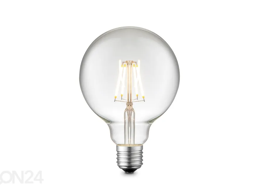 LED lamppu Globe, E27, 6W