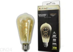 LED lamppu hehkulangalla E27 5 W