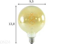 LED lamppu hehkulangalla E27 5 W