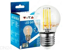 LED lamppu hehkulangalla E27 4 W 3 kpl
