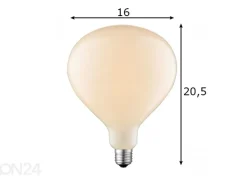 LED-lamppu Milky, E27, 6W