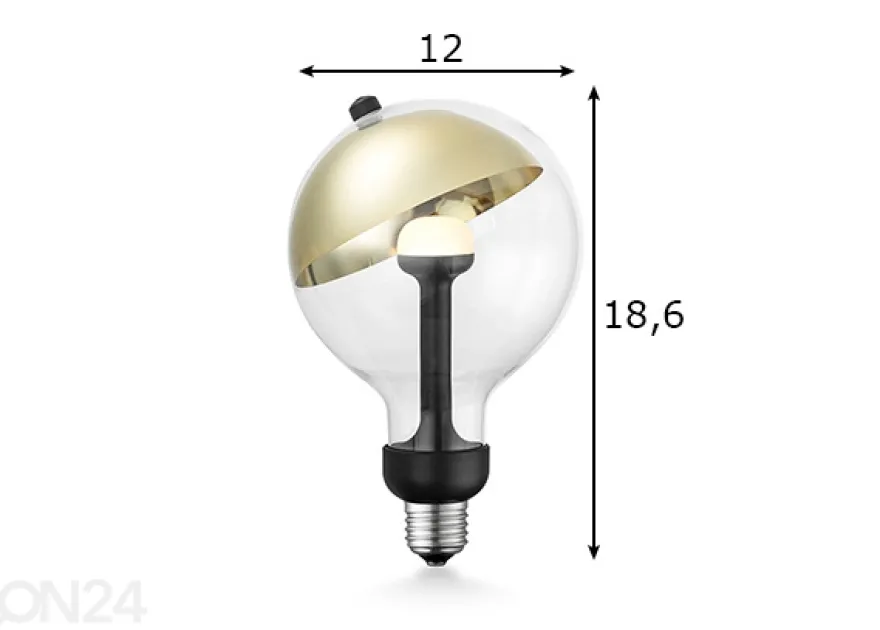 LED lamppu Move Me sphere, E27, 5,5W