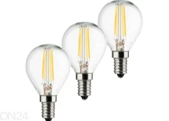 LED-lamppu Retro E14 4 W 3 kpl