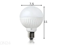 LED lamppu Round, E27, 8,5W
