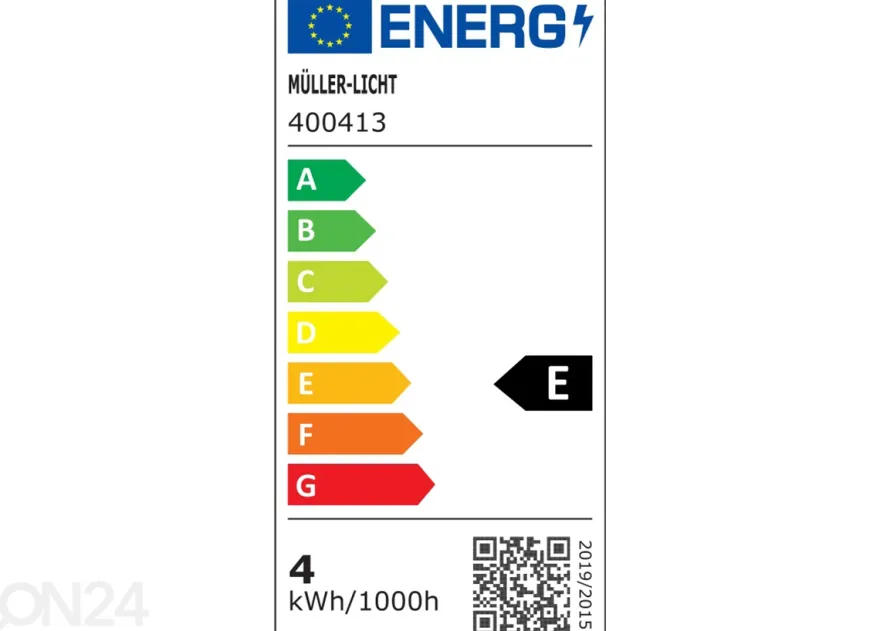 LED lamppu säädettävä E14 4 W 2 kpl