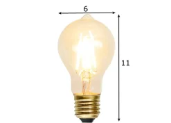 LED lamppu säädettävällä valolla E27 1,5 W