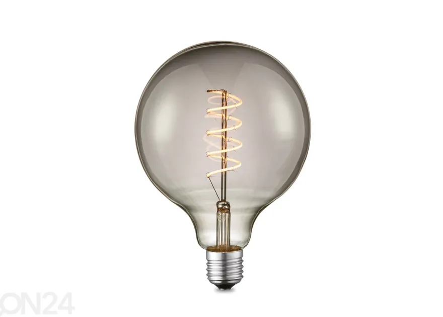LED-lamppu Spiral, E27, 4W
