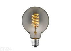 LED-lamppu Spiral, E27, 4W