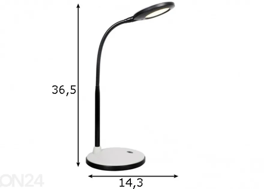 LED pöytävalaisin Point