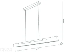 LED -riippuvalaisin Madera