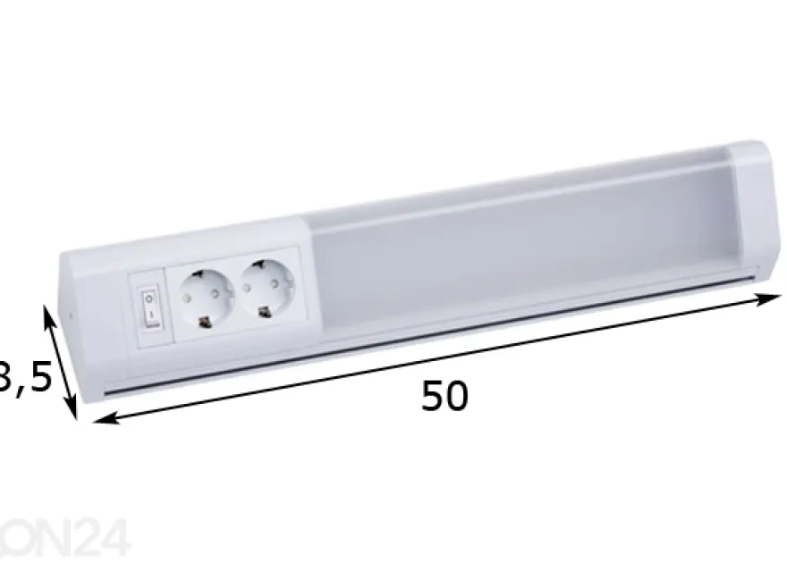 LED seinävalaisin Melo Plug