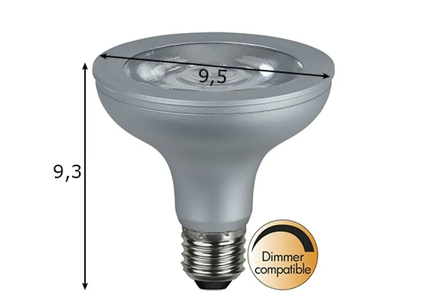 LED sähkölamppu E27 10 W