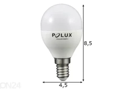 LED sähkölamppu E14 4,5 W 2 kpl