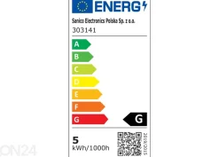 LED sähkölamppu E14 4,5 W 2 kpl