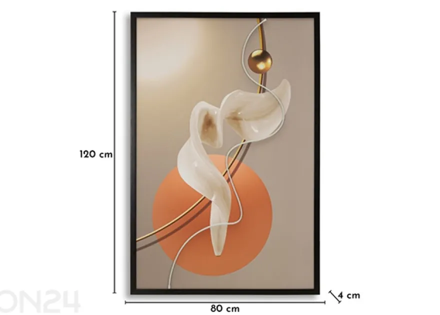 LED-taulu 80x120 cm