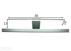 LED valaisin 36 cm