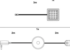 LED-valaistus hylly alle, 1 kpl