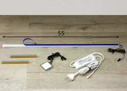 LED-valaistus muuntajalla kaappiin 360