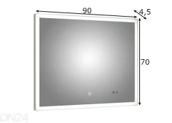 LED valopeili kellolla