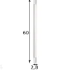 LED-valoputki 60 cm