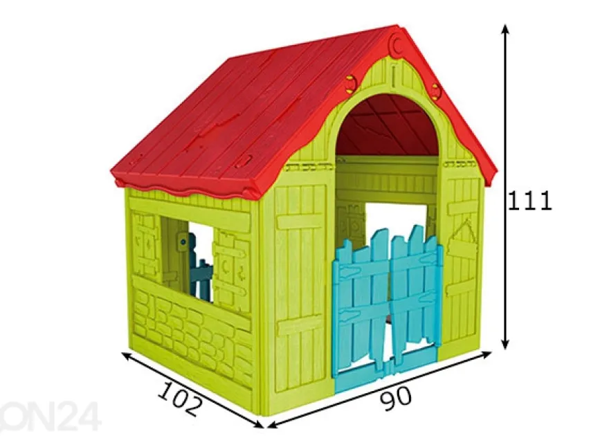 Leikkimökki Keter Wonderfold Playhouse