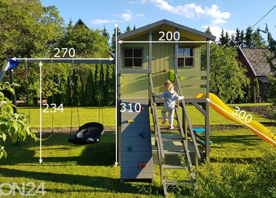 Leikkimökki Merlyn 4