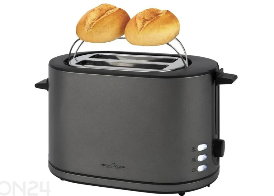 Leivänpaahdin ProfiCook PCTA1291, grafiitinharmaa