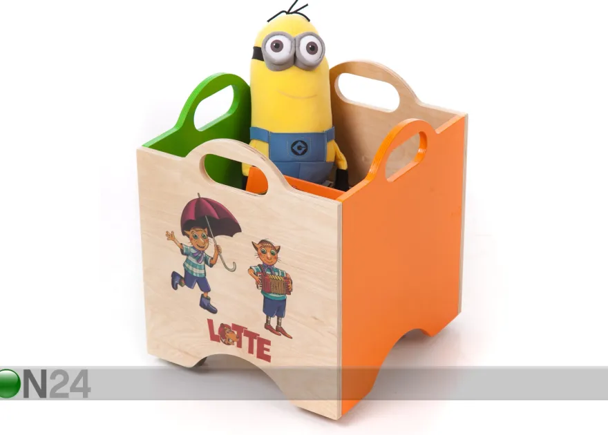 Lelulaatikko pyörillä LOTTE