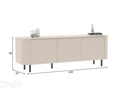 Lido-lipasto 180 cm