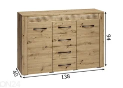 Lipasto Artis 138 cm
