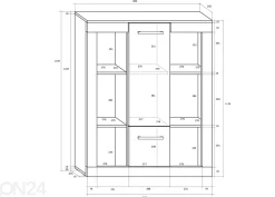 Lipasto Bally 90 cm