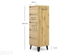 Lipasto Borg 40 cm