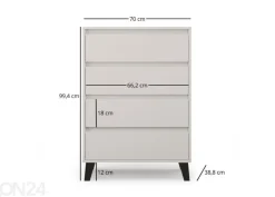 Lipasto Borg 70 cm