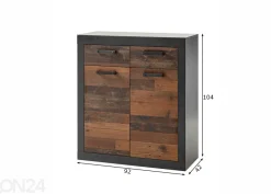 Lipasto Brooklyn 92 cm