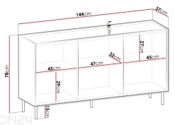 Lipasto Caen 144 cm