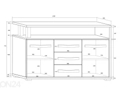 Lipasto Cloghroe 120 cm