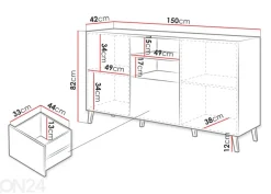 Lipasto 150 cm