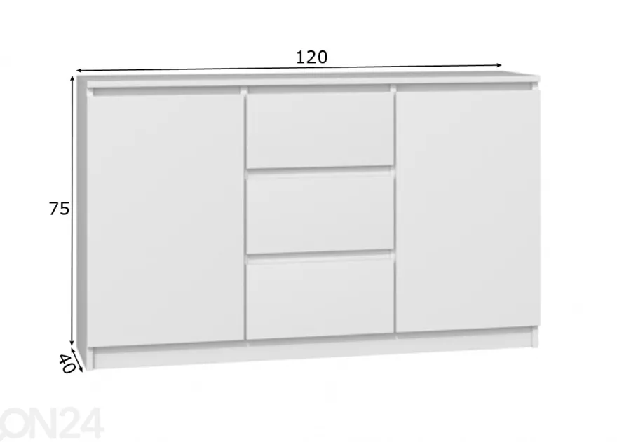 Lipasto 120 cm