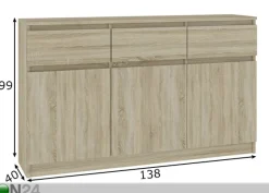 Lipasto 138 cm