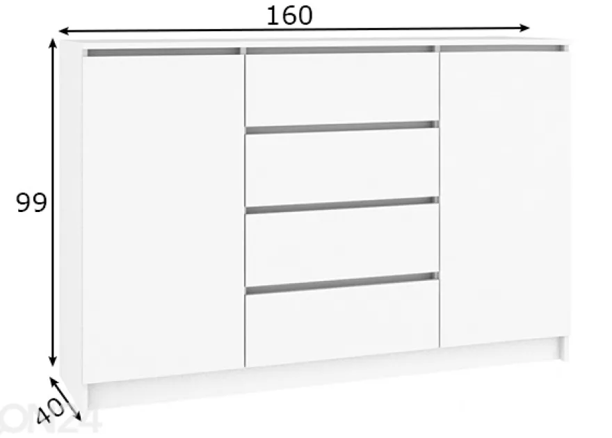 Lipasto 160 cm