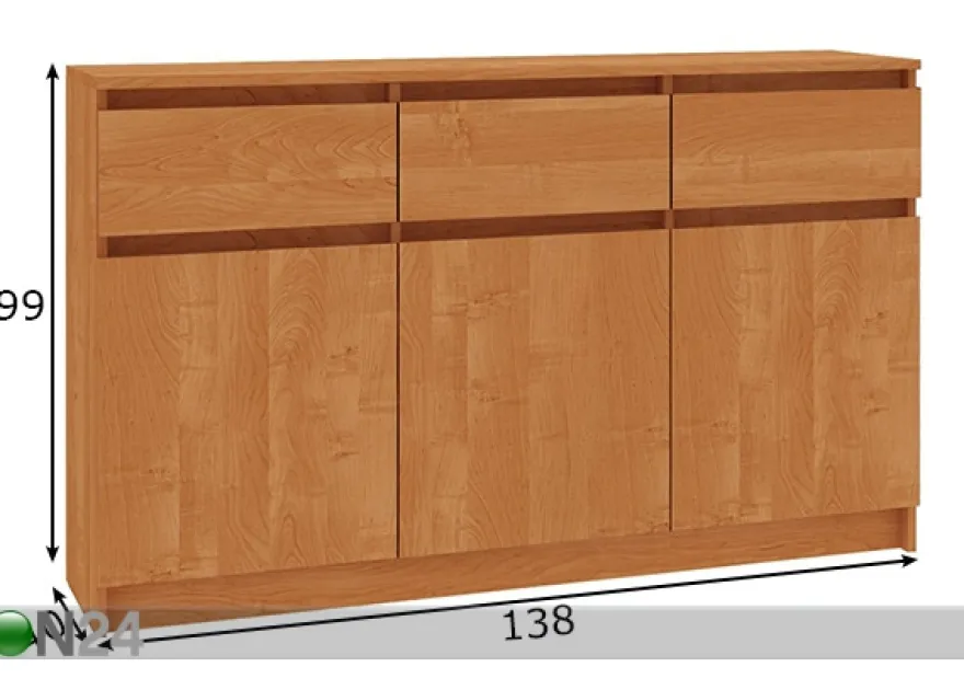 Lipasto 138 cm