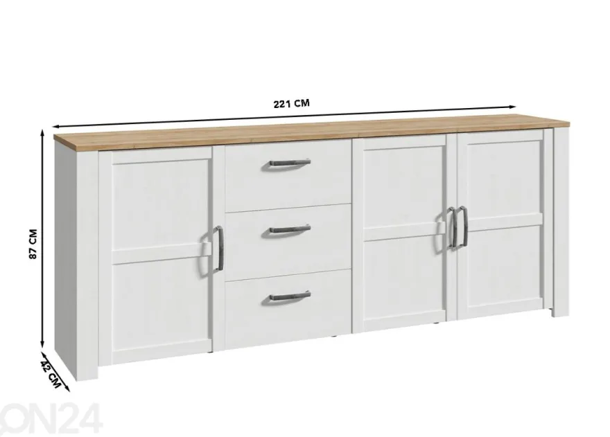 Lipasto 221 cm