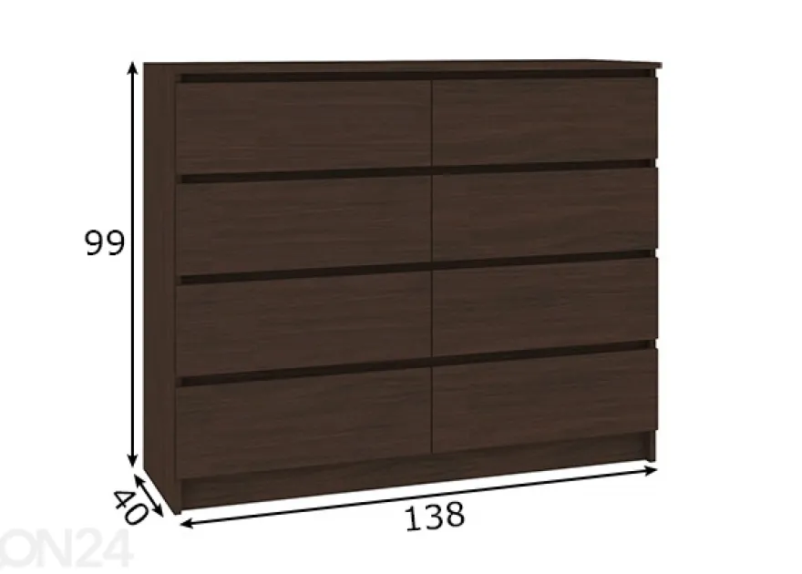 Lipasto 138 cm