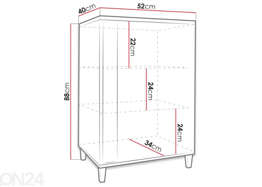 Lipasto 50 cm