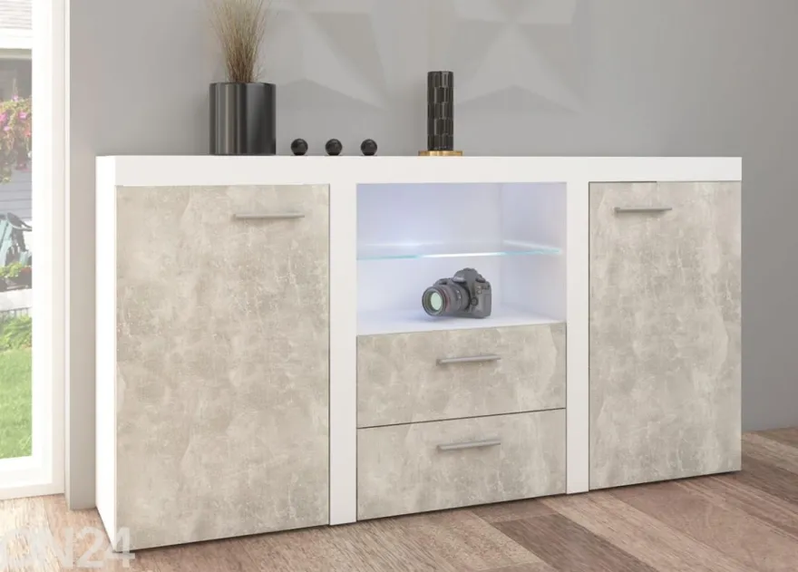 Lipasto 157 cm + LED valaistus