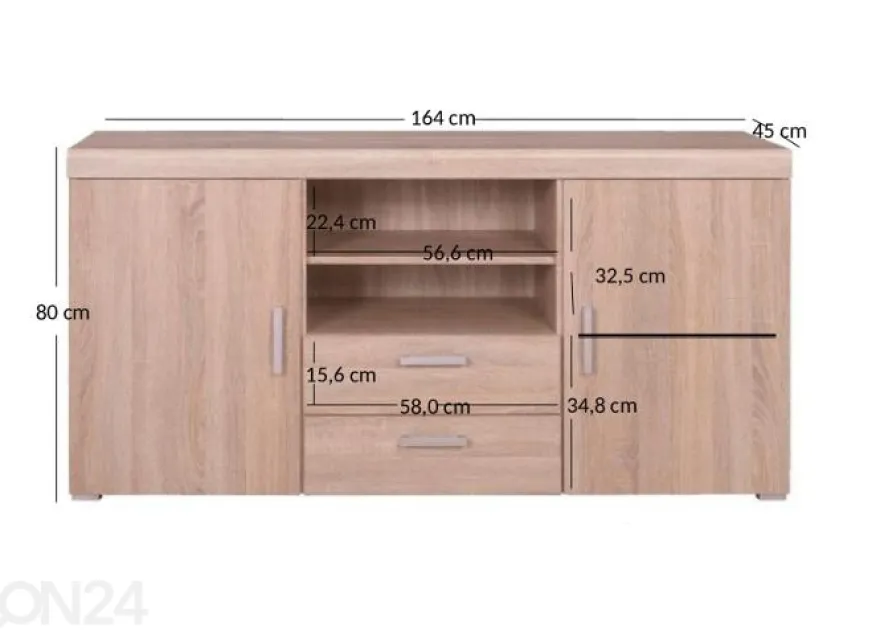Lipasto Damis 164 cm