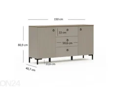 Lipasto Dominica 150 cm