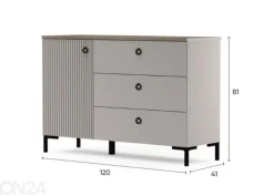 Lipasto Dominica 120 cm