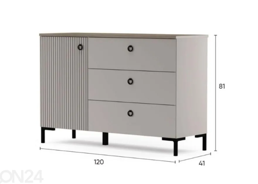 Lipasto Dominica 120 cm