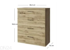 Lipasto Doorset 80,2 cm